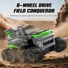 Remote Control Car, 2.4G 8WD Amphibious Waterproof Off Road Vehicle for Kids, 360 degrees  Rotating Pool Lake Outdoor