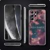 Russian Quote Slogan scenery Clear Phone Case For Samsung Galaxy S23 S22 5G S20 Ultra S21 FE 5G S10E S9 S8 S10 Plus Soft Cover