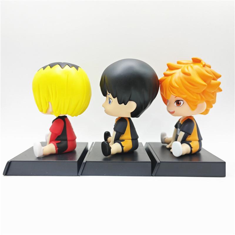 Eyecatching Volleyball Pvc Boy Sitting Doll With Head Shake Feature For Decor