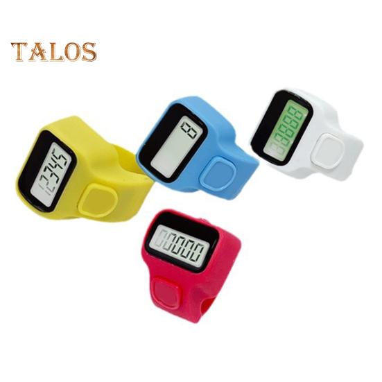 Ηλεκτρονικός μετρητής δακτυλίων 3 τμχ με φως LED 5-ψήφιος μετρητής αριθμών Clicker LCD Ψηφιακή οθόνη Εγχειρίδιο Clicker Mini Hand Tally Counter με δυνατότητα επαναφοράς