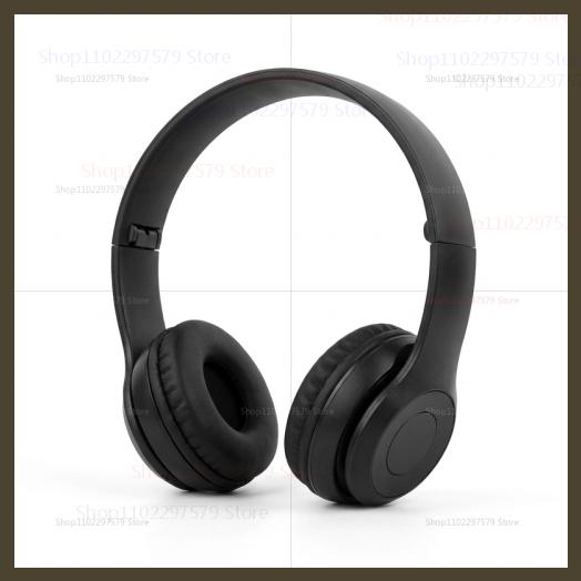 Wireless Bluetooth Headphones Head Mounted P47 Foldable Bass Sport Earphones Universal for Mobile Computer PC Gaming Running Gym