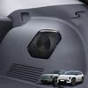 For KIA EV3 2024 2025 2026 Left-Hand Drive Car 3-Row Speaker Cover Stainless Steel Material Silver/Black Interior Accessories