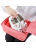 Multifunctional portable shoe bags folding dust-proof nylon storage bag clothing and shoe organizer, outdoor travel storage case