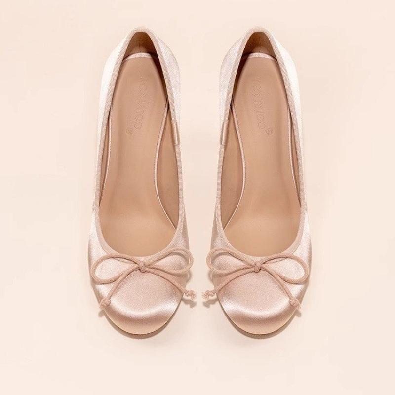 Fashion Mary Jane Women Pumps New Fashion Bowknot Thick High Heels Female Lolita Square Toe Party Leather Shoes for Woman Sandals