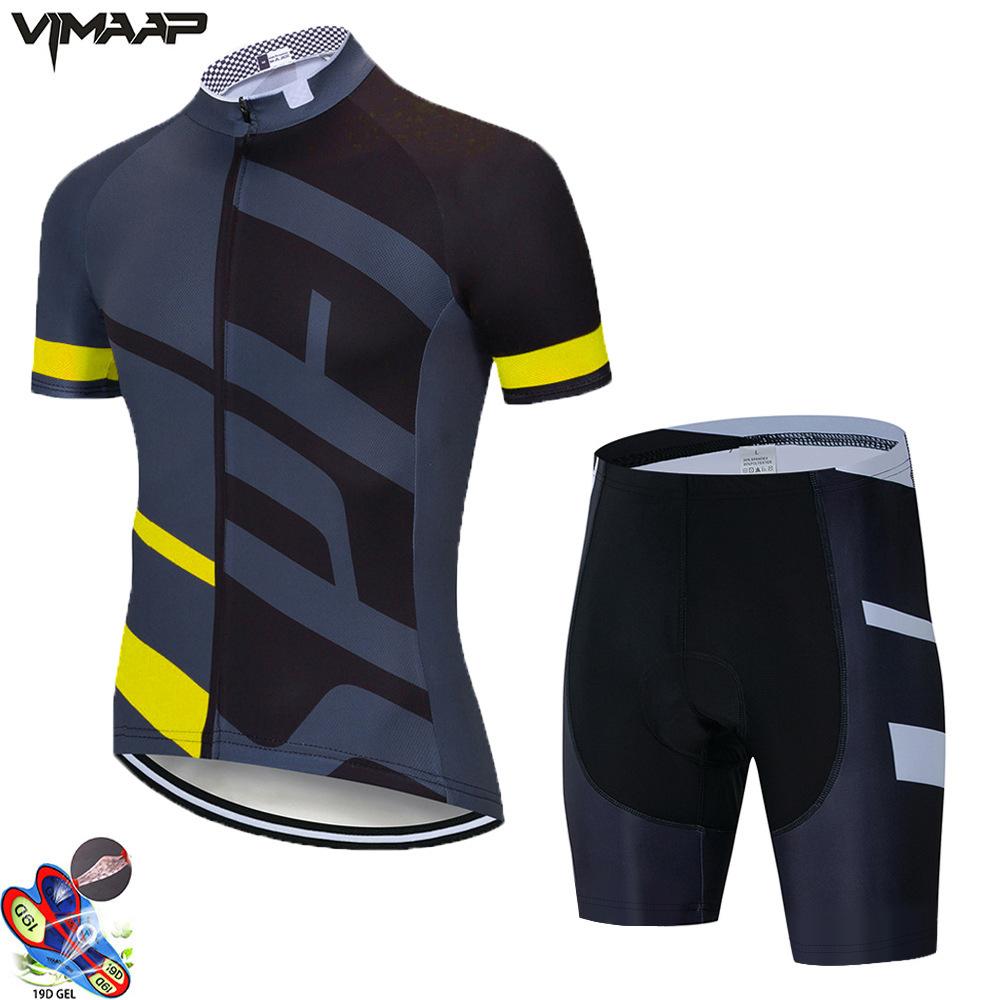 Team Edition Cycling Suit Short Sleeve Suit Summer Mountain Bike Road Cycling Shirt Tour France Cycling Suit