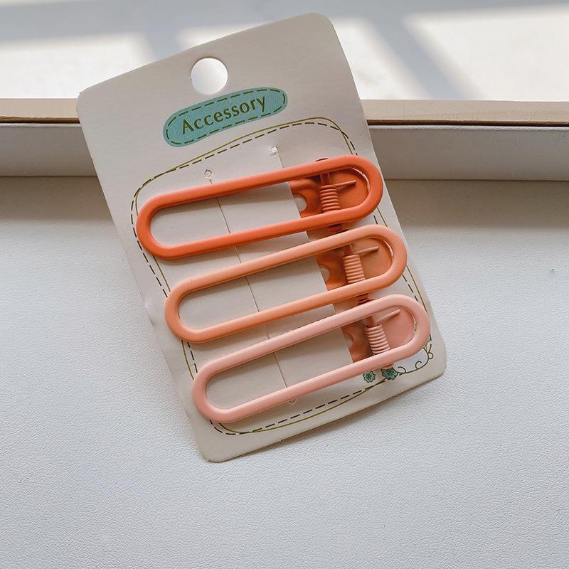 

3 шт./лот Заколки для волос для женщин Однотонные заколки для волос Модные Элегантные Матовые Заколки для волос для девочек Аксессуары для волос Зажим для волос Новый