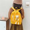 Adorable Cartoon Bear Kids Backpack Cute Nylon Breathable School Bag For Toddlers