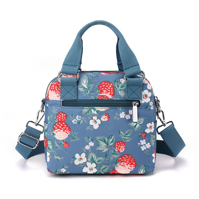 Afslappet Håndtaske med Print Let og Vandafvisende Enkelt-skulder Crossbody Taske til Shopping