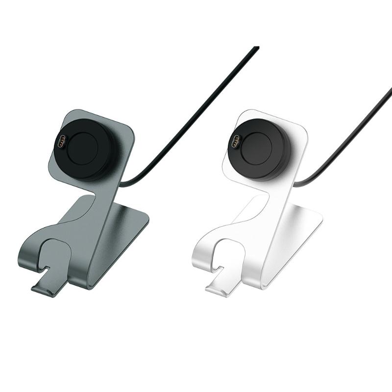 For -Forerunner 55 Charging Cable Bracket Smartwatch Station Charger Stand Charging Data Cable Holder