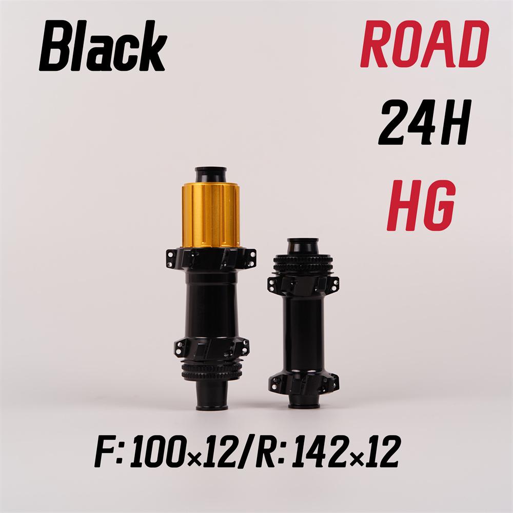 New 24 Hole Sealed Bearing Ultra Light Four Claw Road Bicycle Wheel Hub, 100/135/142 Compatible With For SHIMANO SRAM 11S