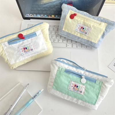 Cute Large-capacity Multi-functional Pencil Bag, Multi-layer High-value Niche Canvas, Student Stationery Box, Storage Bag