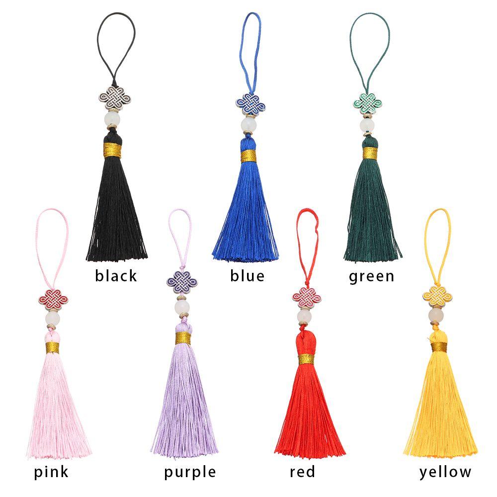 Home Decor Element Chinese Style Clothing Accessories Case Pendant New Year Tassel Phone Knot Tassel