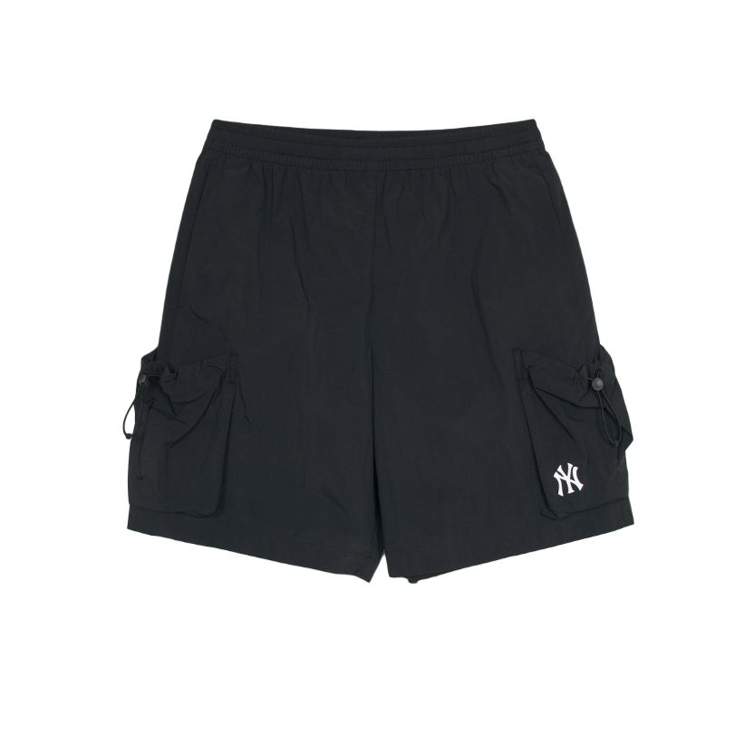 

New MLB Basic New York YankeesGofcore Cargo Shorts Unisex Black 3ASMB0953-50BKS XS