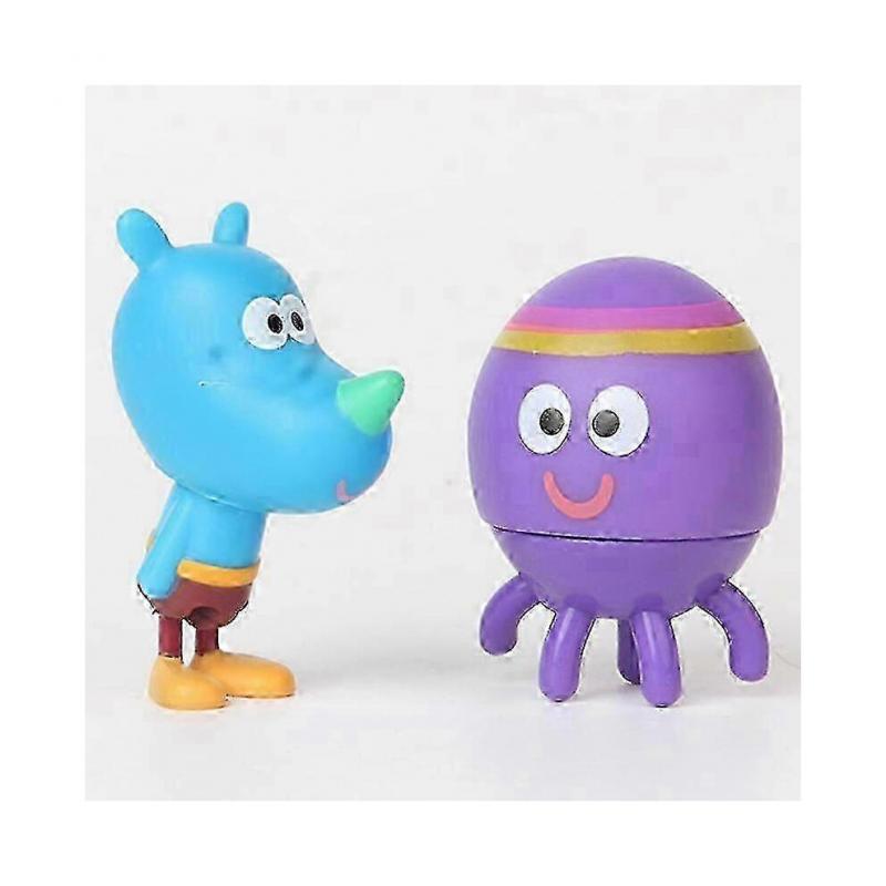 Hey Duggee Series Anime Action Figure Pvc Desktop Car Ornament Birthday Gift for Kids Fans -yx