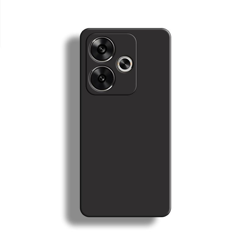 Capa para POCO F6 para POCO F6 5G, capa de 6,67 polegadas, borracha de silicone líquido original, à prova de choque, para Xiaomi POCO F6