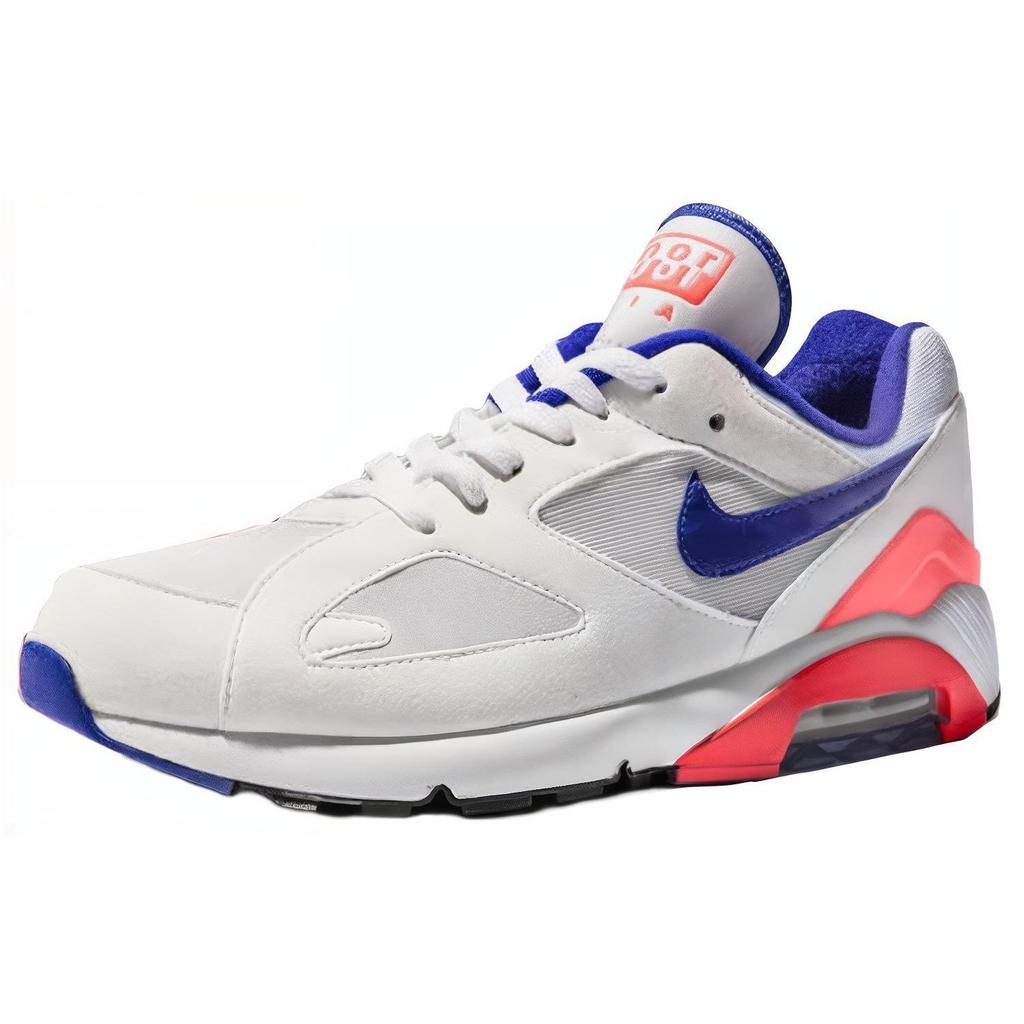 Nike Air Max 180 Ultramarine 2024 Unisex Spor Ayakkabı Beyaz Güneş Kırmızısı Siyah FJ9259-100