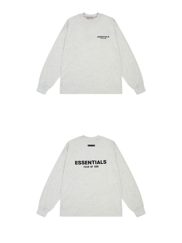 Round Neck Black Letter Print Hoodie - Essentials 2025SS Trend