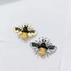 Fashion Versatile Bee Oil Diamond Brooch Personalized Animal Corsage