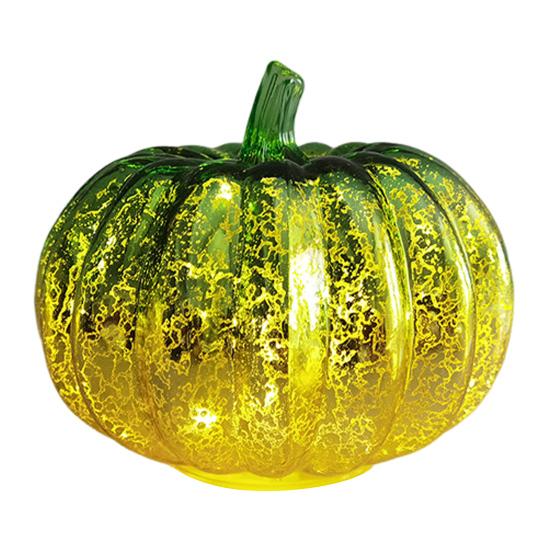 Halloween Twinkle Light Pumpkins Timer Starry Night Glass Pumpkins Fall Thanksgiving Decorations for Home Bedroom Bathroom Hallway