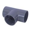 Formosa UPVC T-Shaped High-Temp Flame Resistant Tee Connector for Air and Water Supply