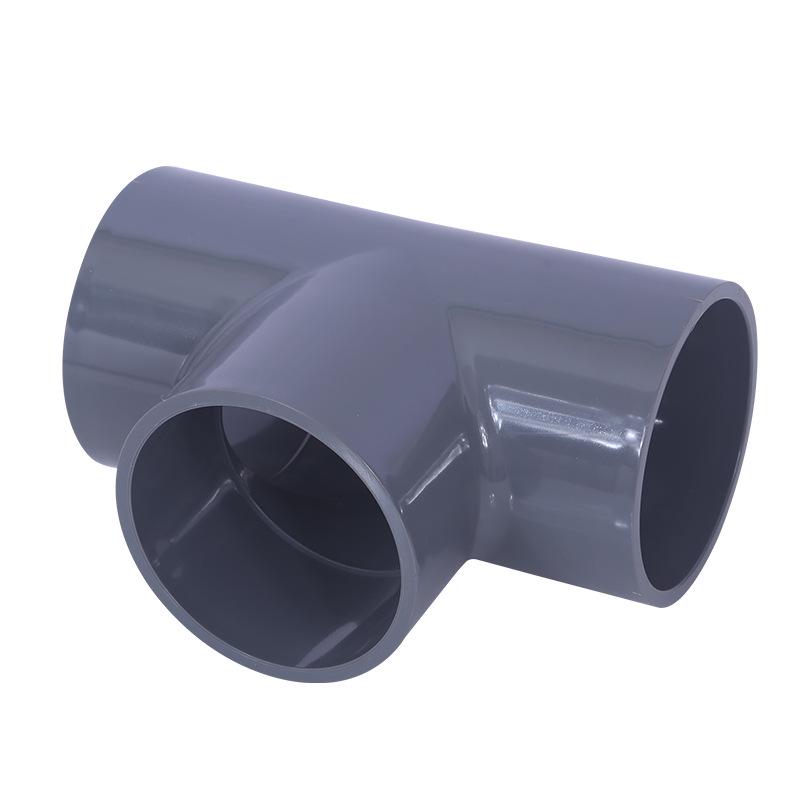 Formosa UPVC T-Shaped High-Temp Flame Resistant Tee Connector for Air and Water Supply