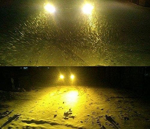 LED Fog Lamp HB4 Yellow Yellow-POOPEE 60W 1200LM 3000K 12V/24V