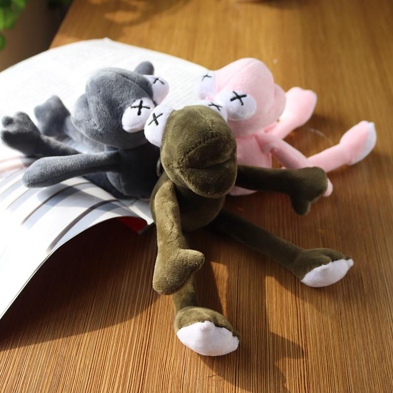Plush Long Legged Frog Toy Keychain With Pp Cotton Filling For Kids And Collectors