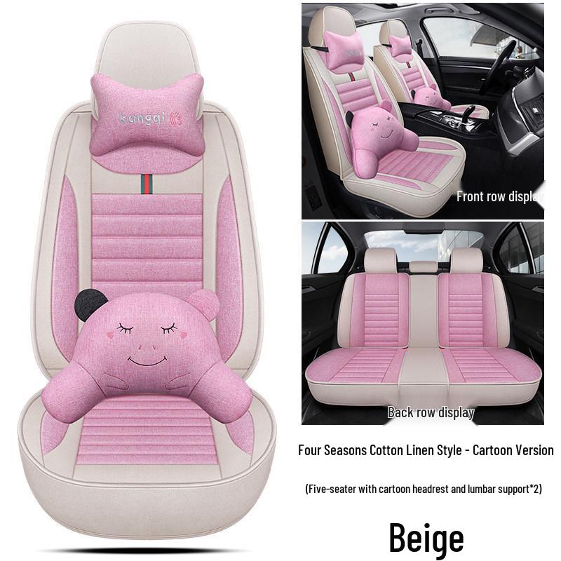 Volkswagen Santana Full Coverage Universal Leather Seat Covers - Four Seasons, 2019 Model.
