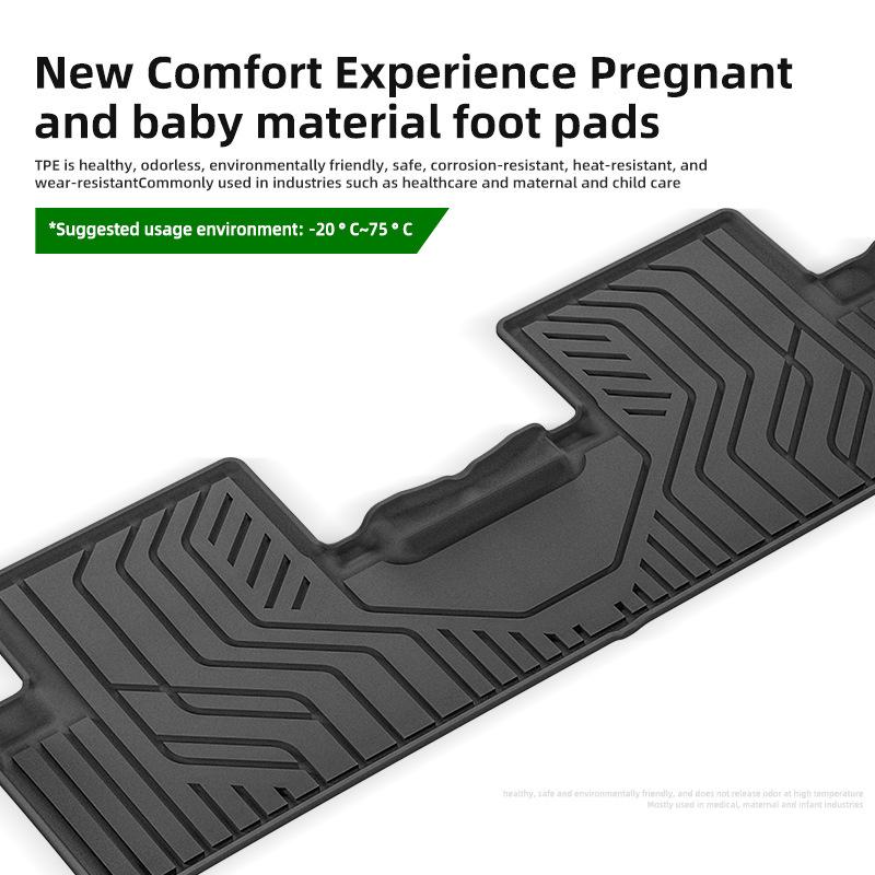 Waterproof TPE Floor Mats & Trunk Liner for 2023-2025 MG ES RHD Cars