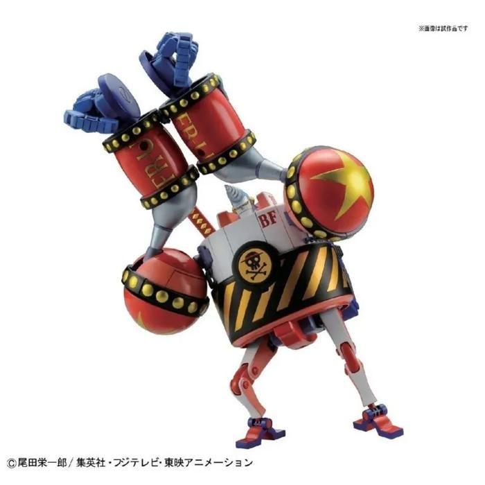 Modèle réduit - One Piece - Mecha Collection - Iron Pirates Bf-38 - Général Franky - Sans colle