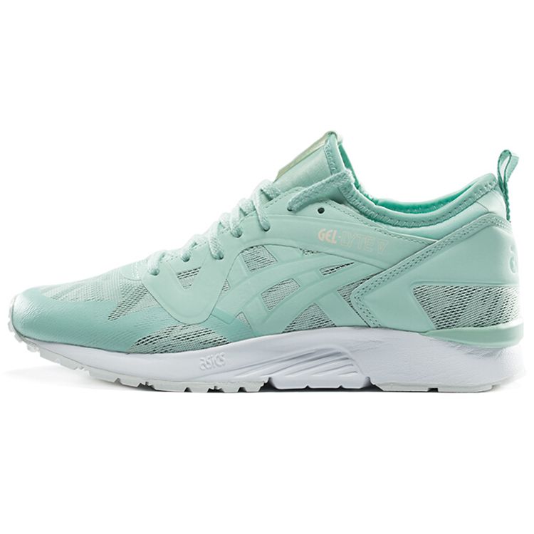 Asics Gel-Lyte 5 Mesh Fabric Comfortable Versatile Sports Low-Top Lifestyle Shoes Women Sneaker Mint-Green HY7H8-6767