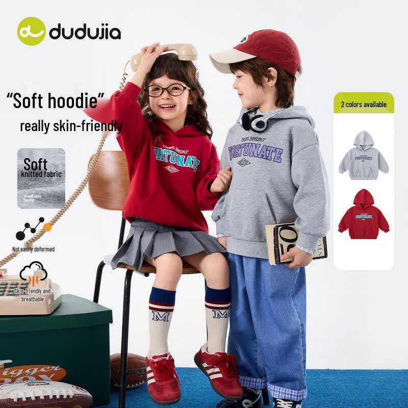 Kids College Style Hooded Sweatshirt 100