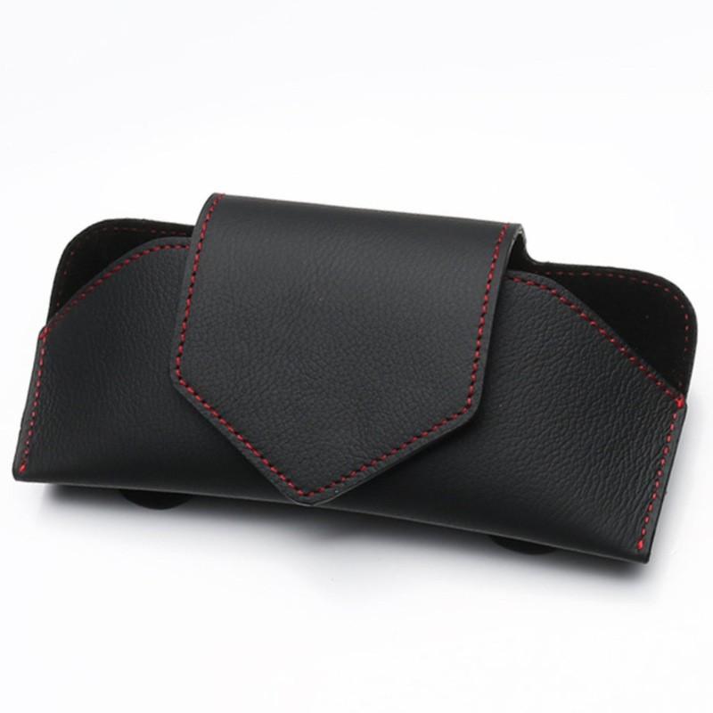 Puzdro na okuliare do auta Držiak na slnečné okuliare Držiak na slnečné okuliare Držiak na karty Univerzálny multifunkčný do auta