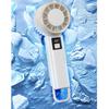 Handheld Mini Fan, USB Rechargeable, Low Noise Portable Fan, Desktop, Long Battery Life, Office Desk Small Cooling Electric Fan, White
