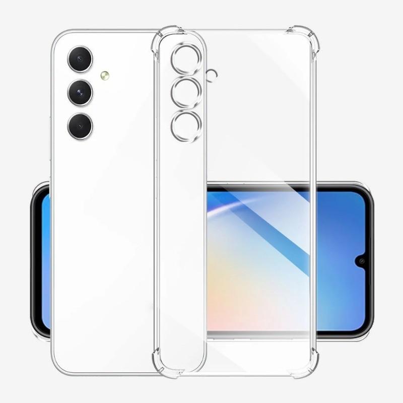 For Samsung Galaxy A17 A07 A56 A36 A26 A06 A16 A05 A05S A15 A25 A35 A55 A02 A02S A03 A03S A04 A04S A04E A10S A21SA22A23A24A30A31Transparent Case