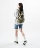 Lemine String Tote And Backpack (Beige)