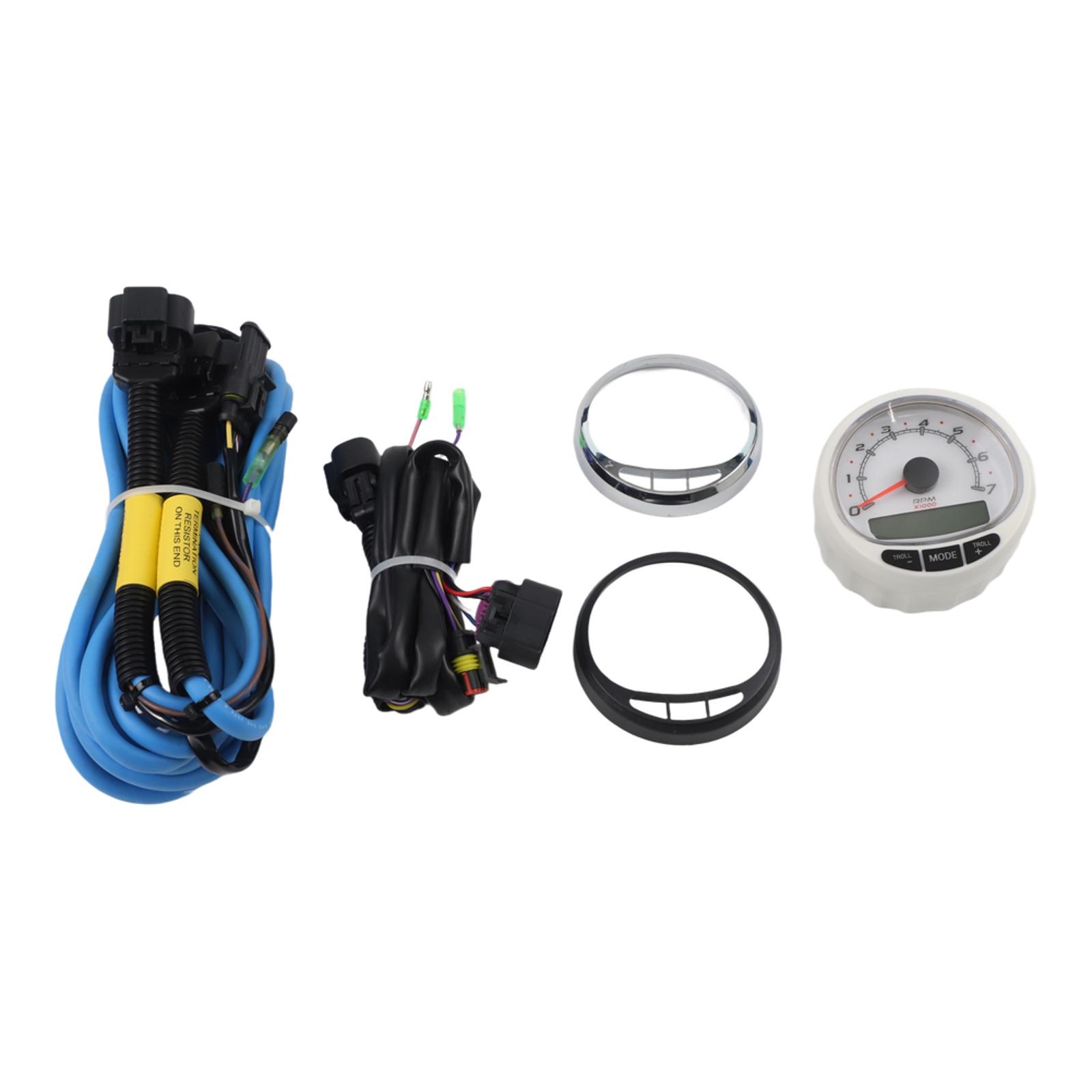 

Engine Monitoring Tach Kit Marine Engine Monitoring Hassle-Free Setup Optimal Performance Robust Materials For Mercury SC1000 China Mainland