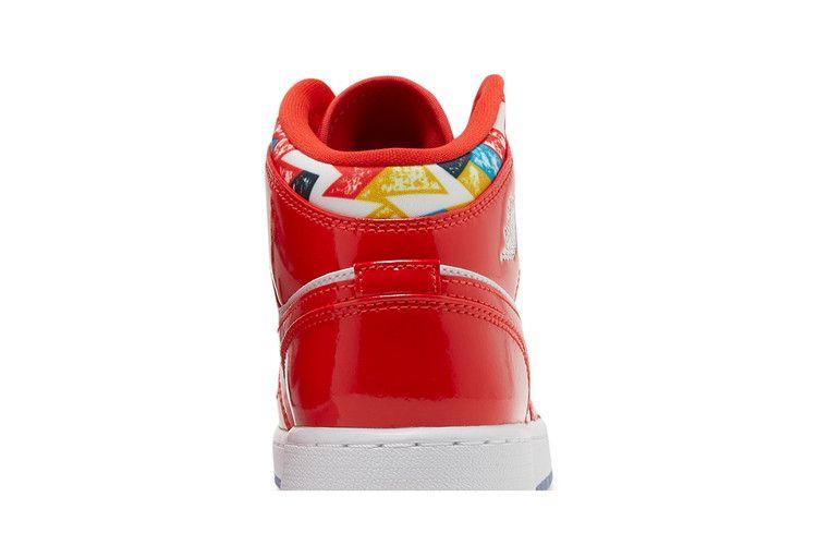 Air Jordan 1 Mid SE GS 'Barcelona Sweater'