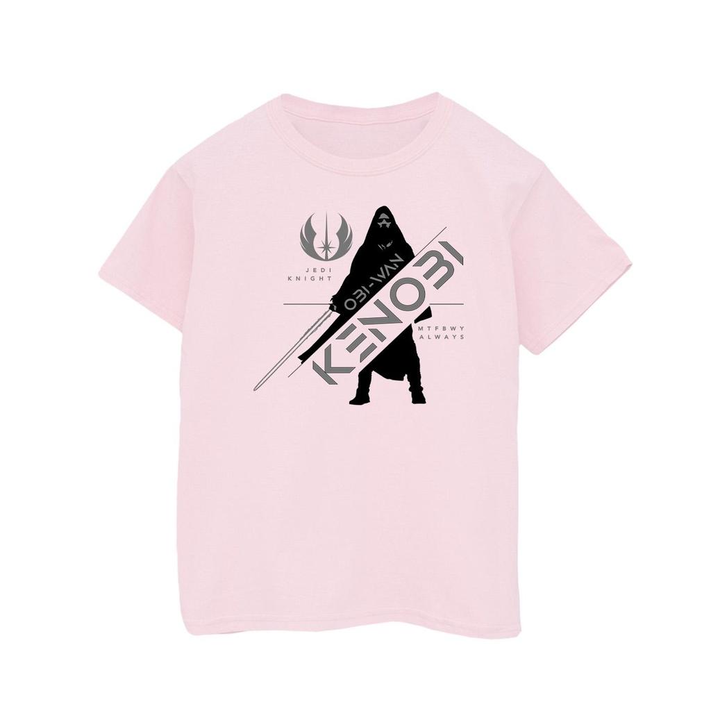 STAR WARS Girls Obi-Wan Kenobi Jedi Knight Cotton T-Shirt