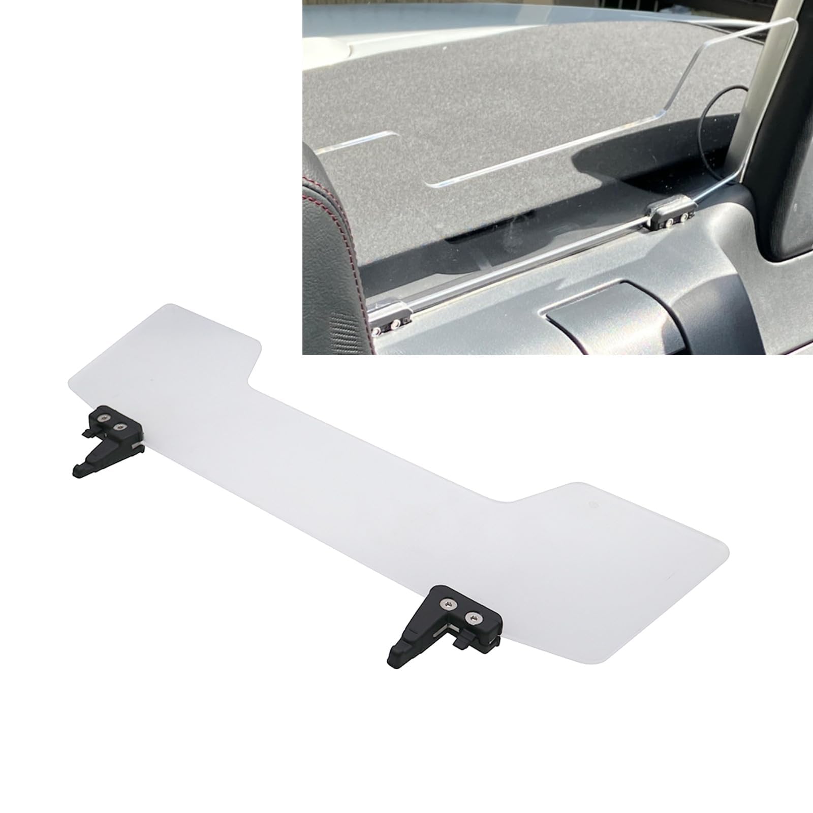 

Sporacingrts Acrylic Aero Board Wind Compatible with ND Roadster and Abarth 124 Larger Than Standard Size Blocker, Clear, Spider,