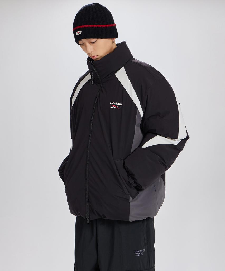 Reebok Vector Reversible Ball Padded Jacket - Black:Black
