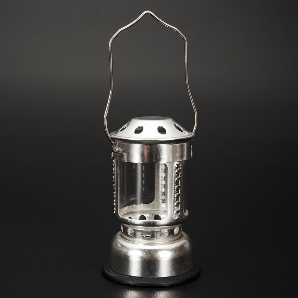 Portable Candle Lantern Night Fishing Hanging Outdoor Camping Aluminium Alloy Candle Lamp