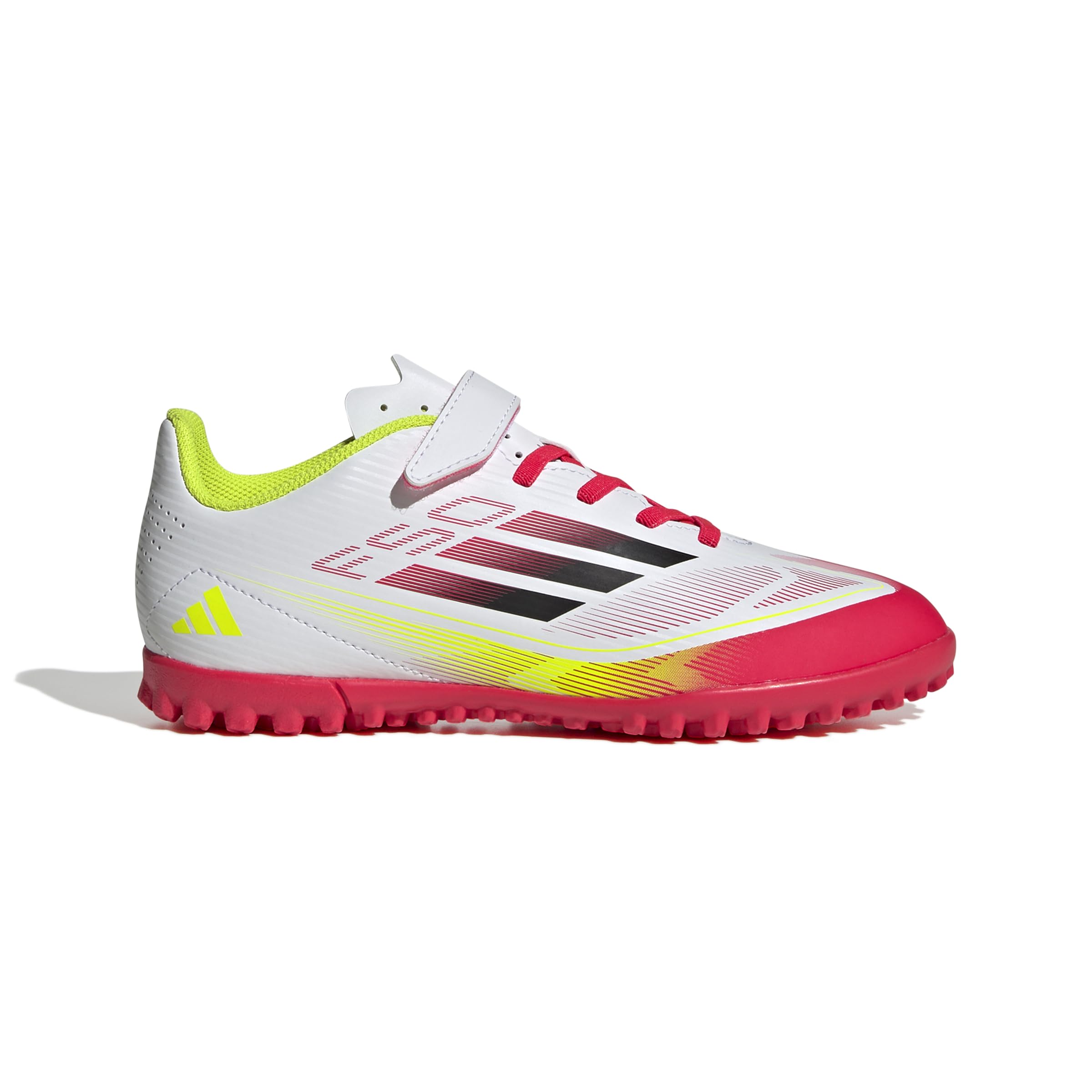 

Футзальные бутсы Юниорские Детские F50 Club TF Мальчики Девочки NJV78 Обувь Желтый см [Adidas] H&L 17~24.5см Белый/Основной черный/Солнечный (IE1313) 17.0