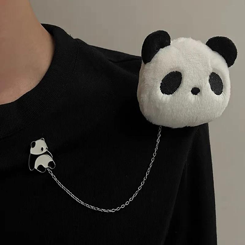 Kawaii Panda Doll Panda Clap Circle Toys Hugging Curtain Clip Doll Kids Gift Kung Fu Panda Accessories
