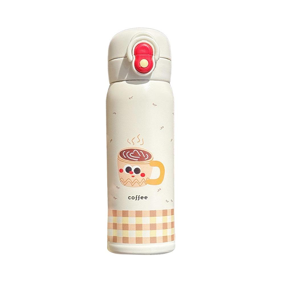 500ml Bounce Insulated Cup Large Capacity with Handle Vacuum-insulated Bottle Double Drink Heat and Cold Insulation