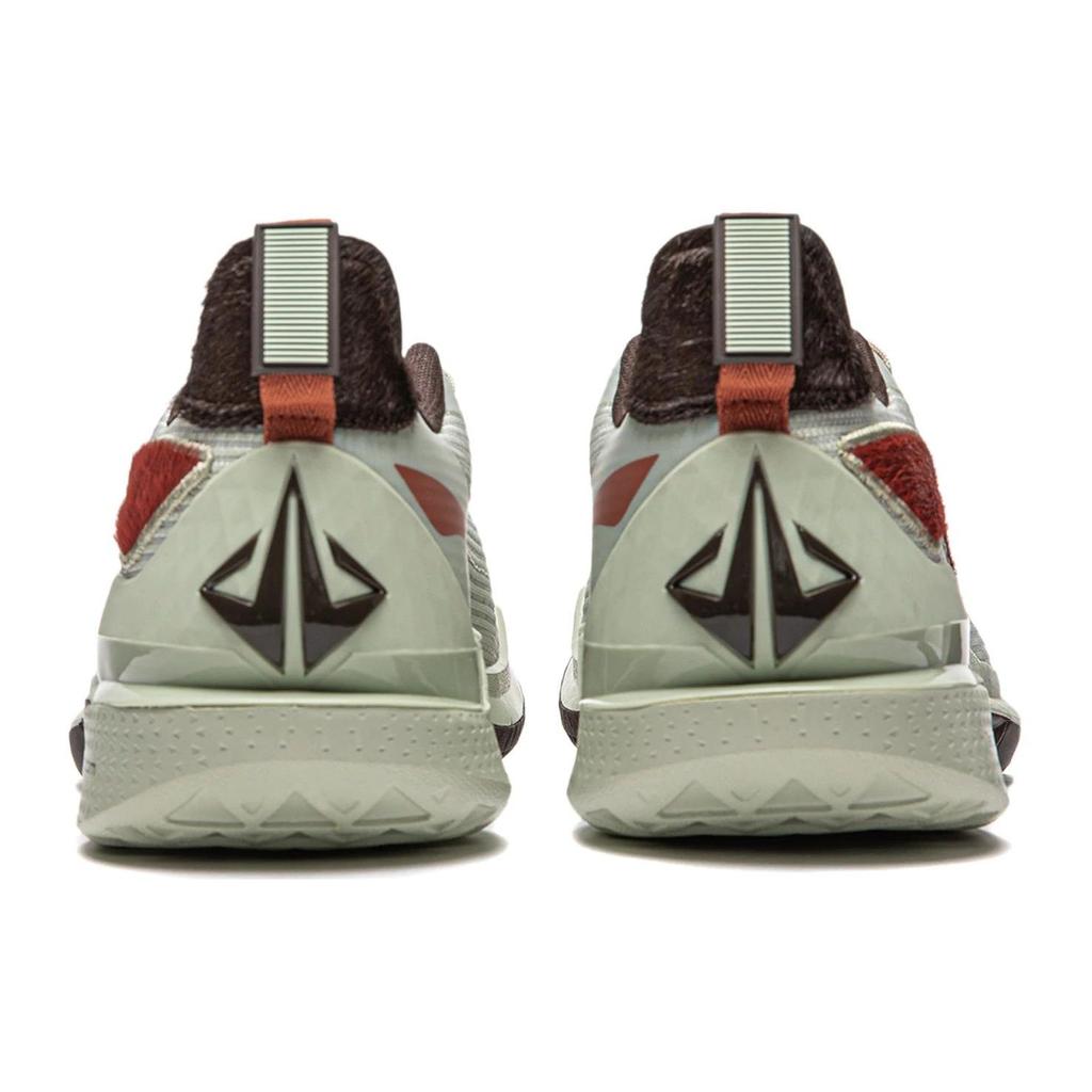 Li Ning Jimmy Butler 2 Cushioning Low Top Basketball Shoes Men Sneakers Gray Red ABAT081-8