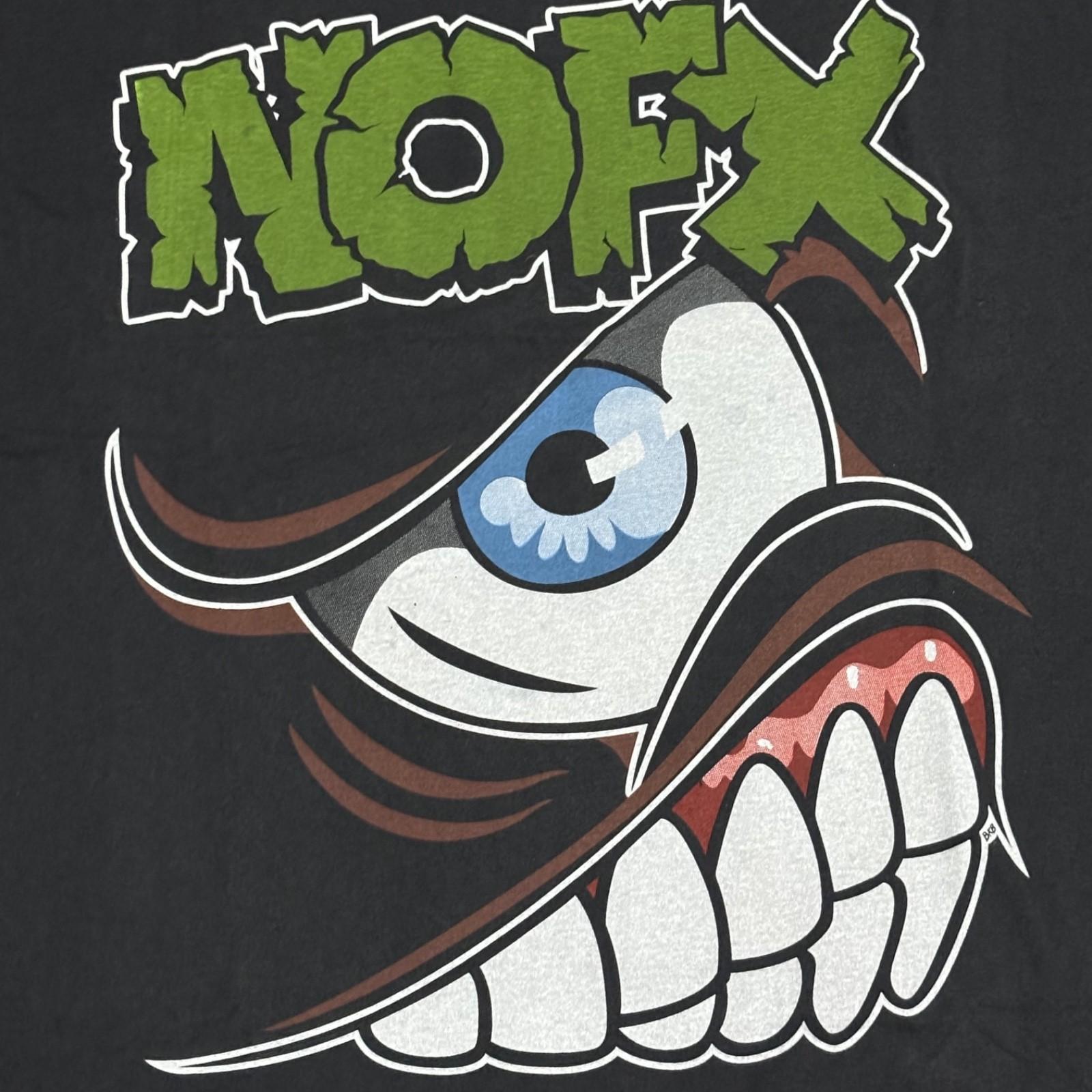 1994 NOFX Монс Тур Панк Винтаж Рок США Однострочный шов Футболка Мужская Женская Футболки Топ РЕПРИНТ S