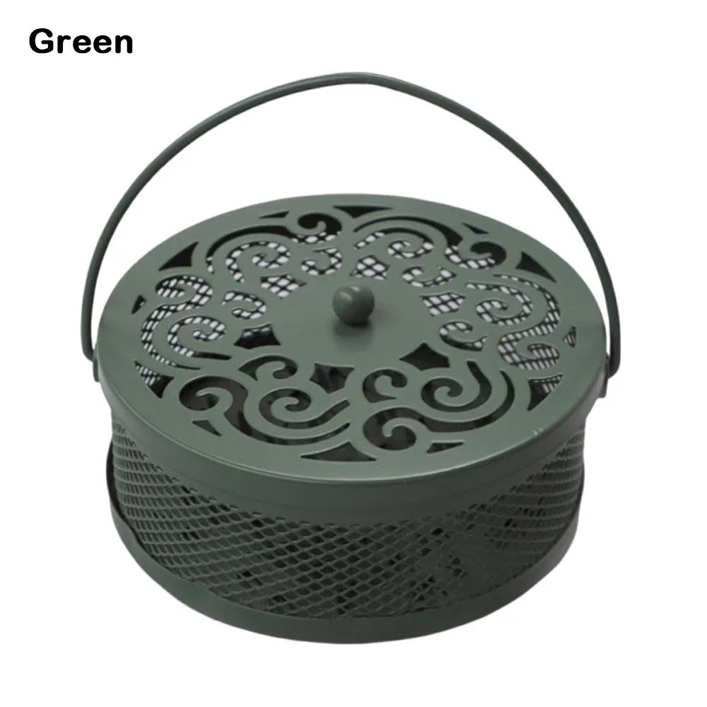 Insect Repellent Mosquito Coil Tray Holder Cover Sandalwood Incense Burner Anti-fire Anti-Mosquito Mosquito-repellent Holder