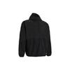 Rush Solid 1/2 Zip Woven Hooded Training Sweatshirt Men Sweatshirt Black 1379678-001