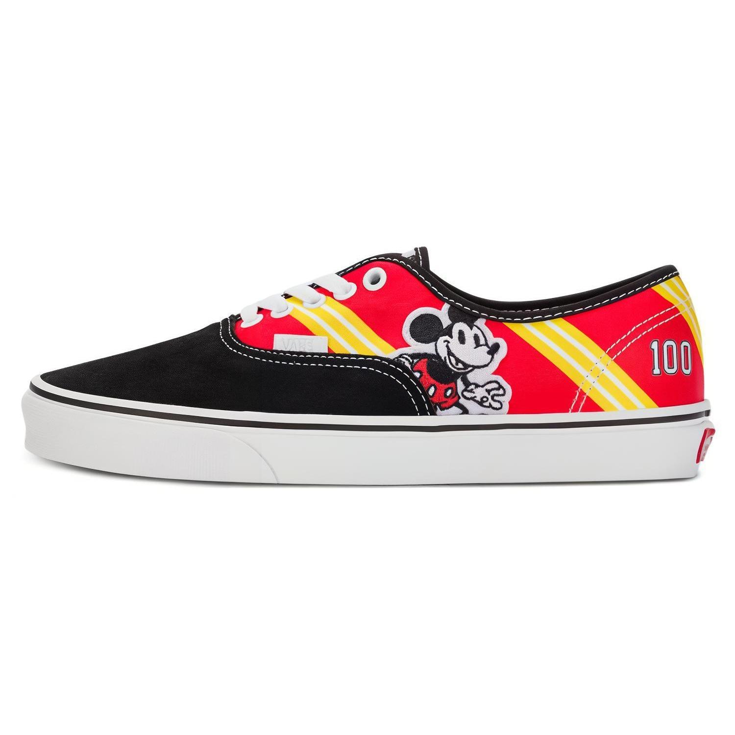 Vans X Disney Authentic 100th Anniversary  Black Multi  Unisex VN0009PV448 EU 36